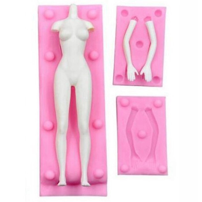 Форма силиконовая 'Фигура девушки', 15,6 x 3,6 см от компании Интернет-магазин "Flap" - фото 1