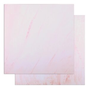 Фотофон двусторонний 'Разводы - Розовая штукатурка' картонный, 45 х 45 см, 980 г/м