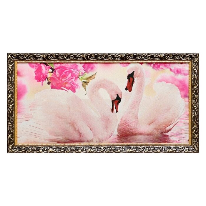 Гобеленовая картина 'Лебеди', 45х85 см, от компании Интернет-магазин "Flap" - фото 1