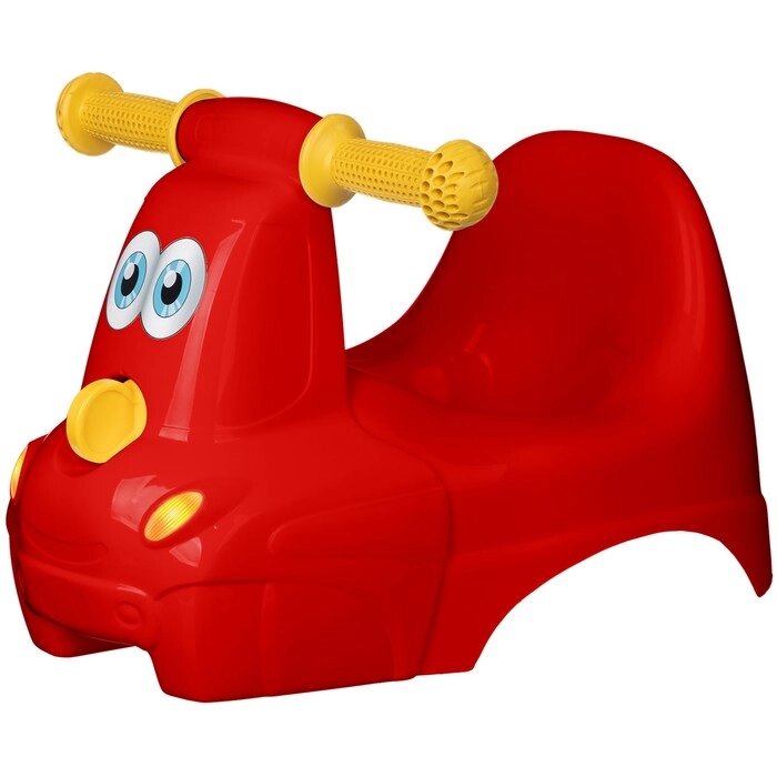 Горшок детский в форме игрушки 'Машинка' Lapsi 420х285х265мм, цвет красный от компании Интернет-магазин "Flap" - фото 1