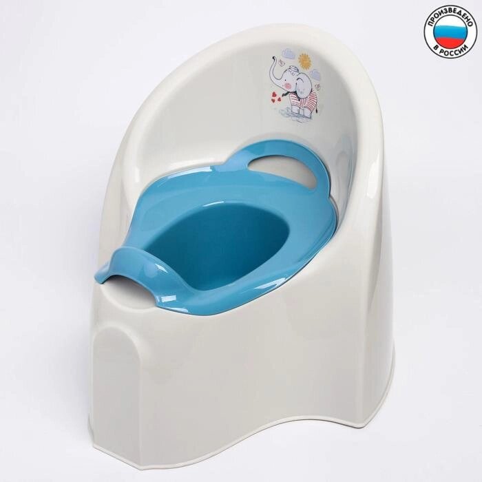 Горшок туалетный детский большой 'Слоник' от компании Интернет-магазин "Flap" - фото 1