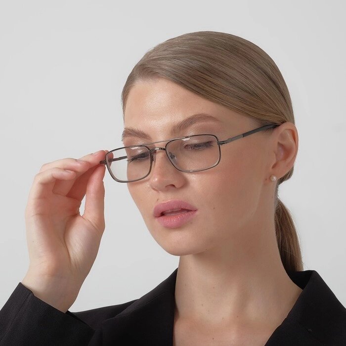 Готовые очки Восток 9882 фотохромные, цвет серый, отгибающаяся дужка, -3,5 от компании Интернет-магазин "Flap" - фото 1