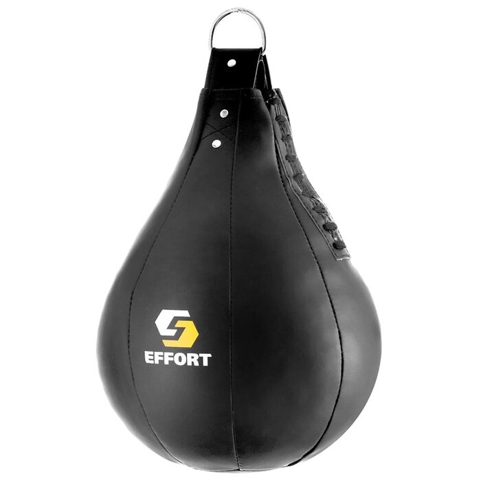 Груша боксёрская EFFORT PRO, 40 см, d25 см, вес 5 кг, на ленте ременной от компании Интернет-магазин "Flap" - фото 1