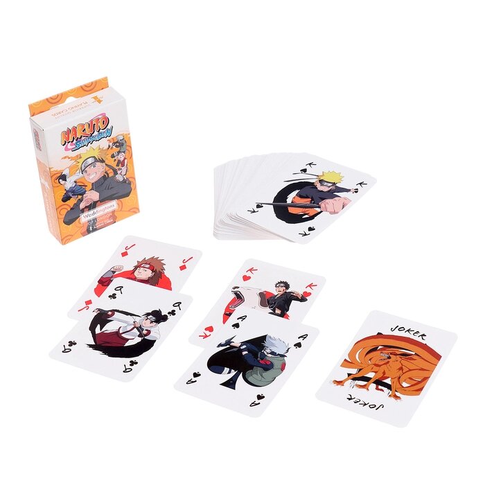 Игральные карты Naruto, 18+ от компании Интернет-магазин "Flap" - фото 1