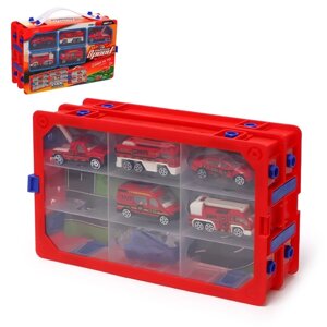 Игровой набор 'Пожарная служба'кейс, 5 металлических машинок