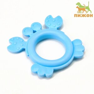 Игрушка для собак 'Краб'TPE, 8 см, синяя