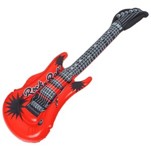 Игрушка надувная 'Гитара'50 см, цвета МИКС