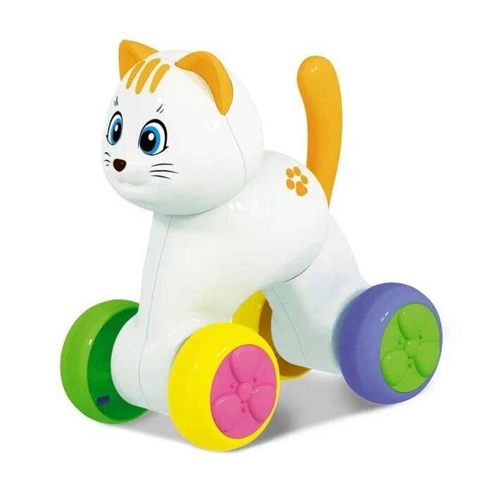Игрушка-покатушка 'Веселый котик' от компании Интернет-магазин "Flap" - фото 1