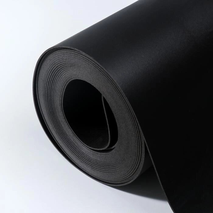 Изолон для творчества чёрный 2 мм, рулон 0,75х10 м от компании Интернет-магазин "Flap" - фото 1