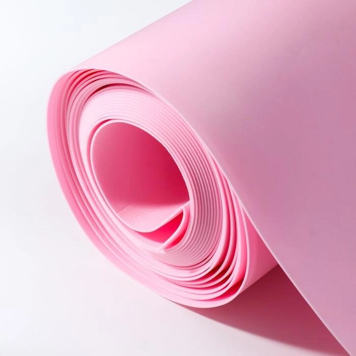 Изолон для творчества розовая пудра 2 мм, рулон 0,75х10 м от компании Интернет-магазин "Flap" - фото 1