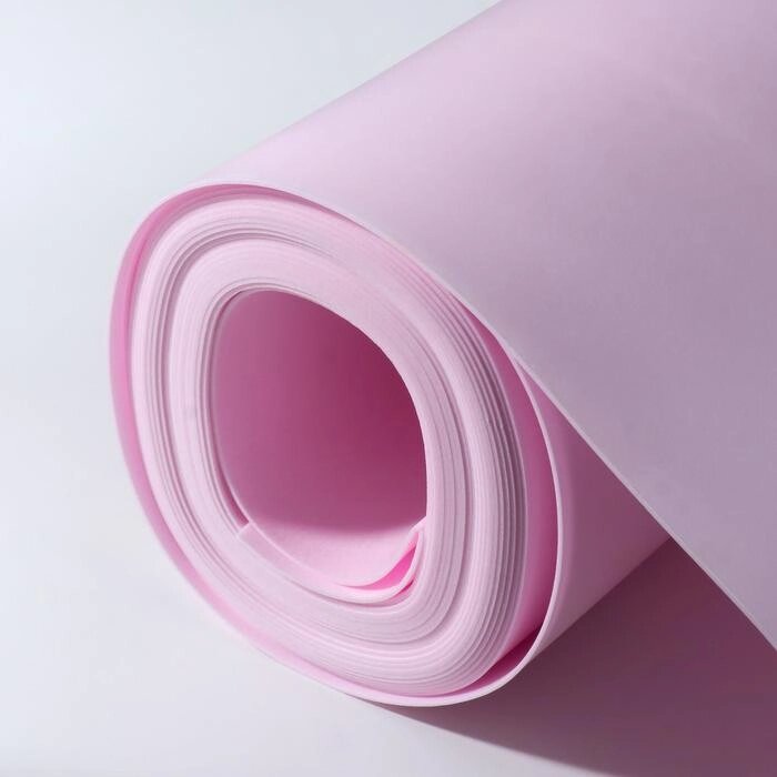 Изолон для творчества тёплый розовый 2 мм, рулон 0,75х10 м от компании Интернет-магазин "Flap" - фото 1