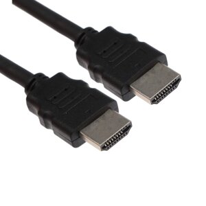 Кабель видео Exployd EX-K-1407, HDMI (m)-HDMI (m), вер 1.4, 1 м, черный