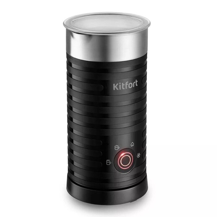 Капучинатор Kitfort КТ-7110, 500 Вт, 0.55 л, 4 режима, чёрный от компании Интернет-магазин "Flap" - фото 1