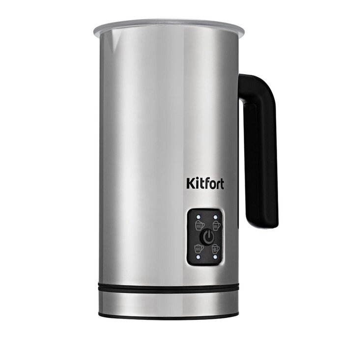 Капучинатор Kitfort КТ-758, 500 Вт, 0.3 л, 4 режима, серый от компании Интернет-магазин "Flap" - фото 1