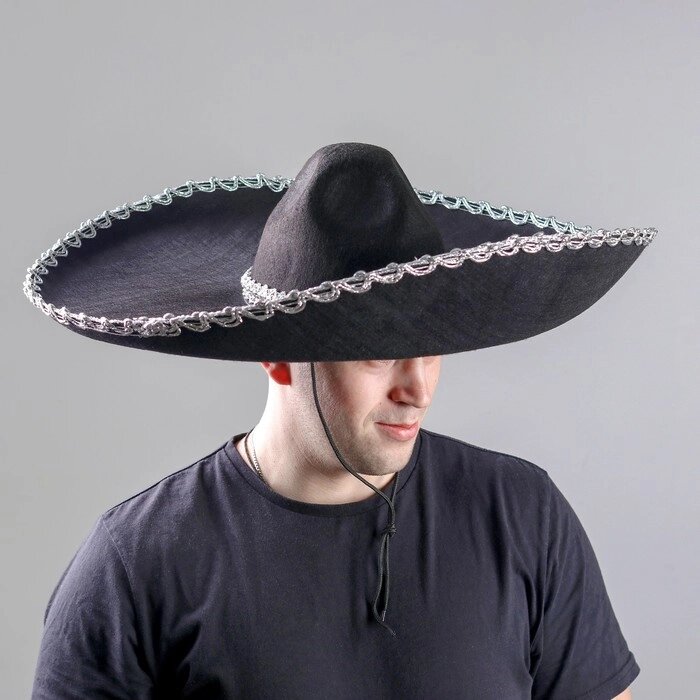 Карнавальная шляпа 'Мексиканка', р. 56-58 от компании Интернет-магазин "Flap" - фото 1