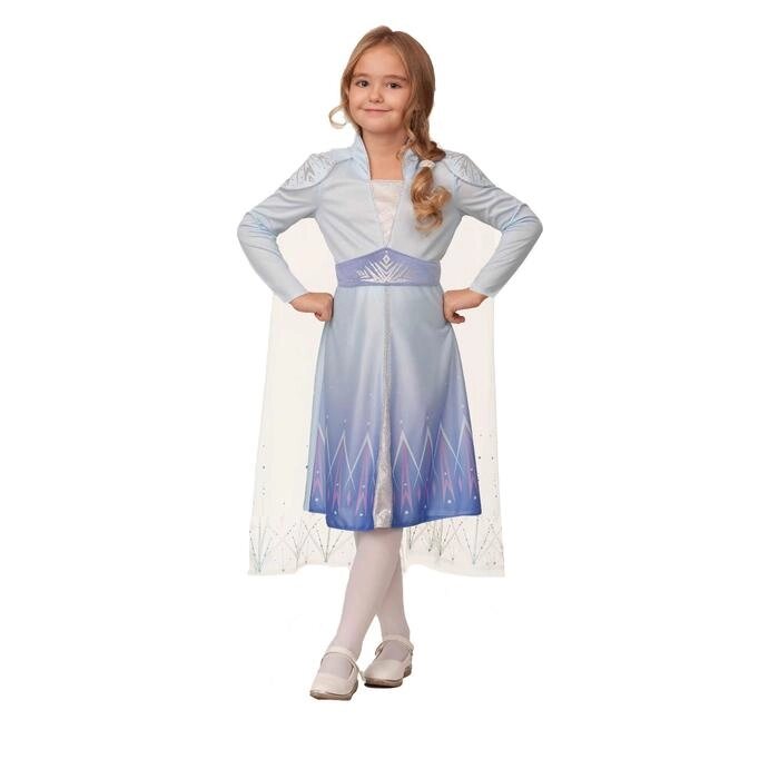 Карнавальный костюм 'Эльза 2', платье, р. 30, рост 116 см от компании Интернет-магазин "Flap" - фото 1