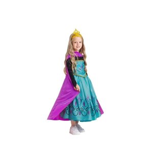 Карнавальный костюм 'Эльза'платье-трансформер, жакет, диадема, р. 32, рост 122 см