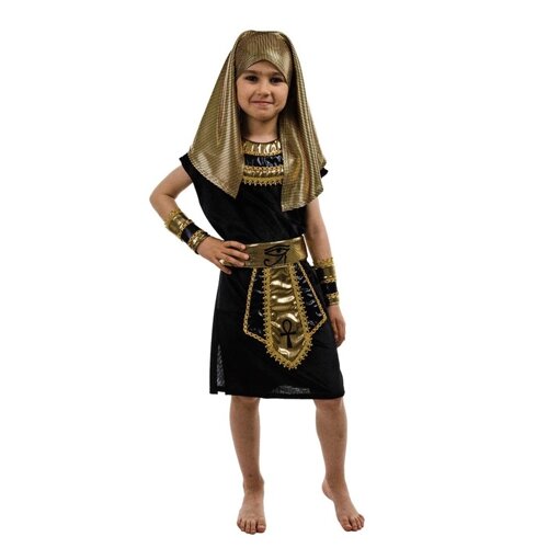 Карнавальный костюм 'Фараон чёрный'рост 110 см