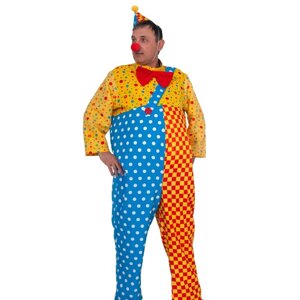 Карнавальный костюм 'Клоун Чудик'р. 52-54, рост 182 см