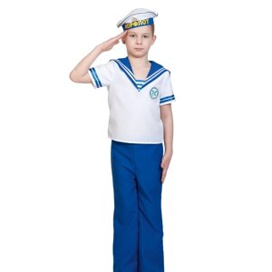 Карнавальный костюм 'Морячок'детский, р. М, рост 128-134 см