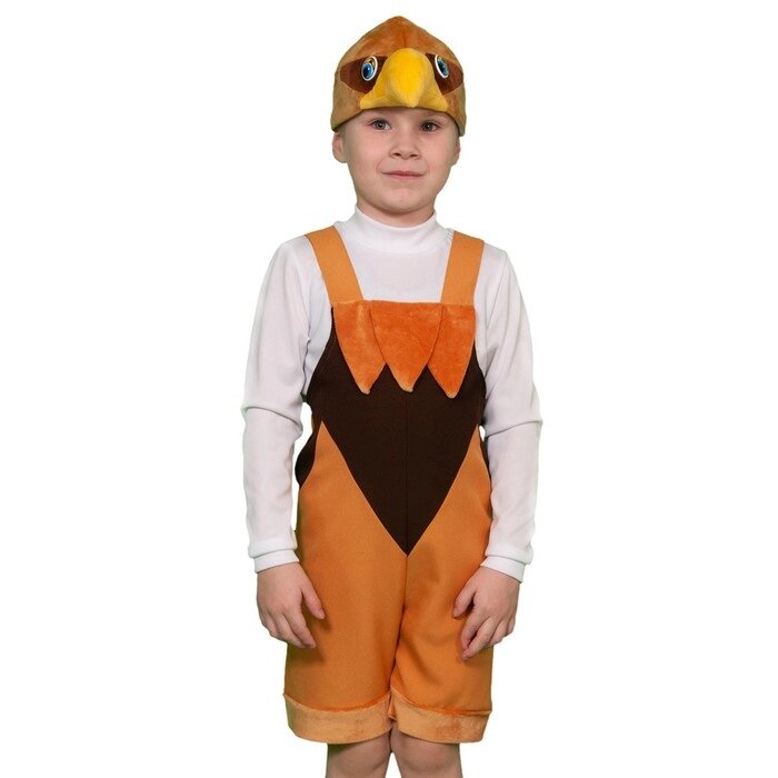 Карнавальный костюм 'Орёл', плюш, 3-6 лет, рост 92-122 см от компании Интернет-магазин "Flap" - фото 1