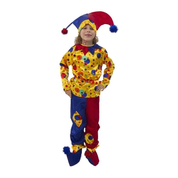 Карнавальный костюм 'Петрушка', текстиль, р. 36, рост 146 см от компании Интернет-магазин "Flap" - фото 1