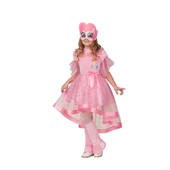 Карнавальный костюм 'Пинки Пай', платье, маска, гетры, р. 26, рост 104 см от компании Интернет-магазин "Flap" - фото 1