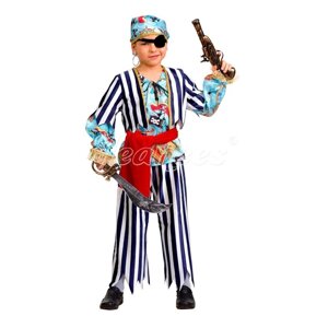 Карнавальный костюм 'Пират сказочный'сатин, размер 30, рост 116 см