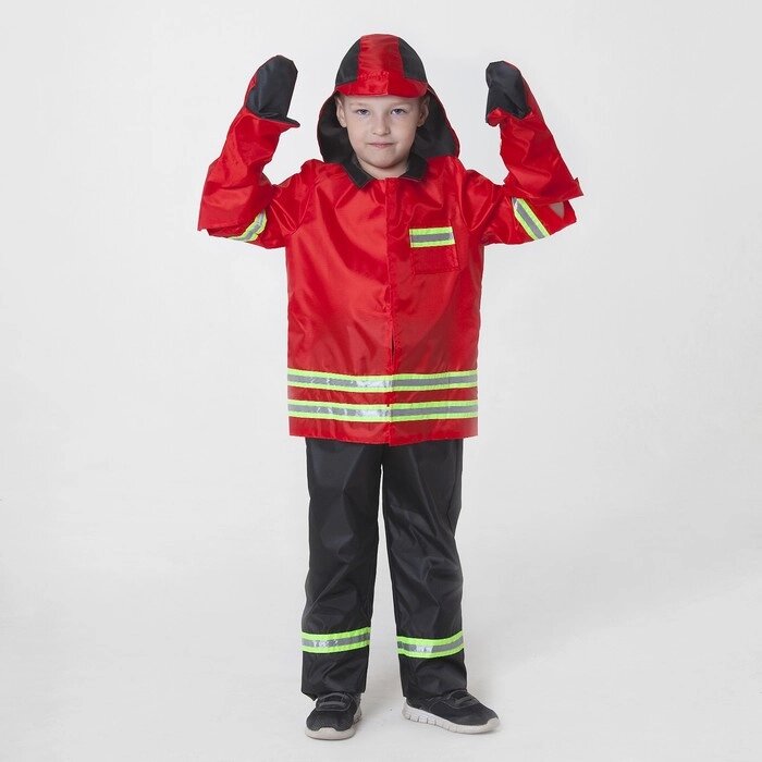 Карнавальный костюм 'Пожарная охрана', 5-7 лет от компании Интернет-магазин "Flap" - фото 1