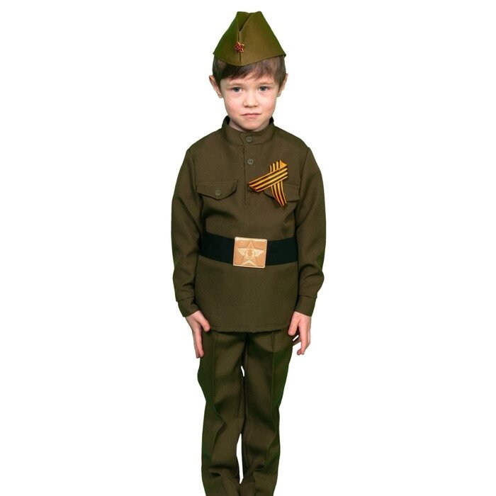 Карнавальный костюм 'Солдатик в брюках', рост 110116 см от компании Интернет-магазин "Flap" - фото 1