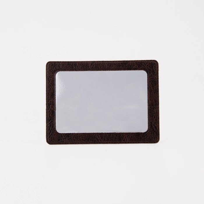 Картхолдер, цвет коричневый от компании Интернет-магазин "Flap" - фото 1