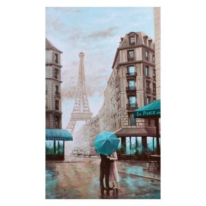 Картина-холст на подрамнике 'Под зонтом' 60х100 см