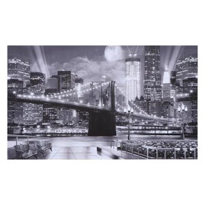 Картина на холсте 'Бруклинский мост' 60х100 см