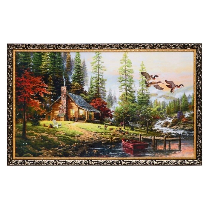 Картина 'Охотничий домик', 68x108см, от компании Интернет-магазин "Flap" - фото 1