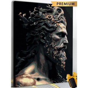 Картина по номерам 'Греческий Бог Зевс' 40 x 50 см