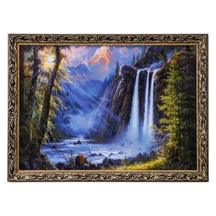 Картина 'Водопад' 57х77 см от компании Интернет-магазин "Flap" - фото 1
