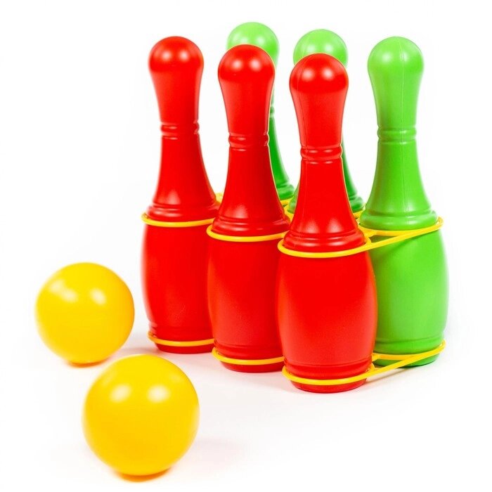 Кегли и шарики от компании Интернет-магазин "Flap" - фото 1
