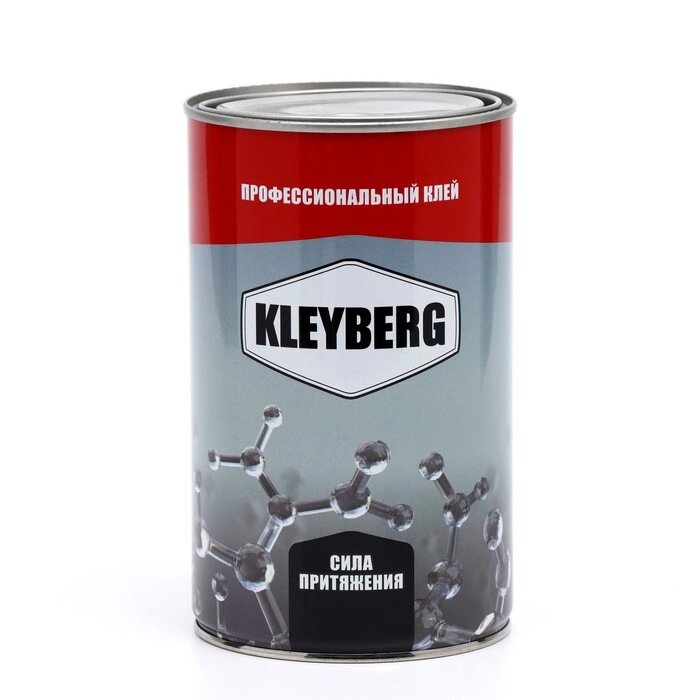 Клей KLEYBERG Проф C-01 резиновый, основа натур каучук мет. канистра 1л от компании Интернет-магазин "Flap" - фото 1