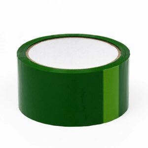 Клейкая лента, зелёная, 48 х 50, 45 мкм (комплект из 6 шт.)