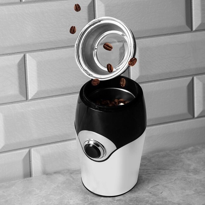 Кофемолка электрическая Luazon LCG-03, 200 Вт, 40 г от компании Интернет-магазин "Flap" - фото 1
