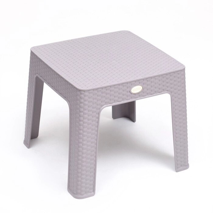 Кофейный столик 'Феодосия' 44 х 44 х 41 см, серый от компании Интернет-магазин "Flap" - фото 1