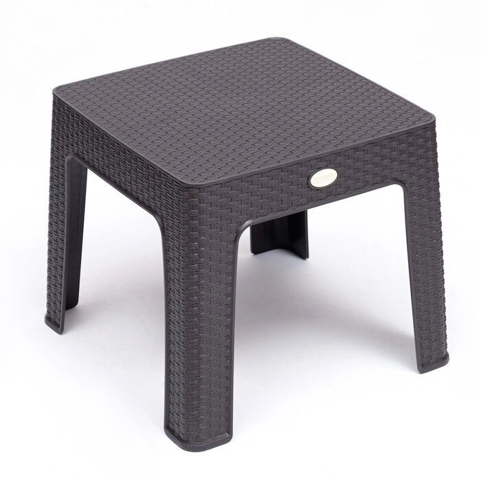 Кофейный столик 'Феодосия' 44 х 44 х 41 см, темно-коричневый от компании Интернет-магазин "Flap" - фото 1