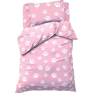 Комплект постельного белья 'Этель' 1,5 сп Pink cat 143х215 см, 150х214 см, 50х70 см -1 шт, 100 хл, бязь