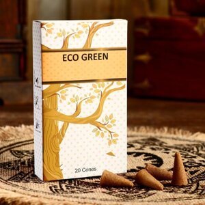 Конусы 'ECO GREEN'набор 20 шт) Зелёный чай (комплект из 2 шт.)