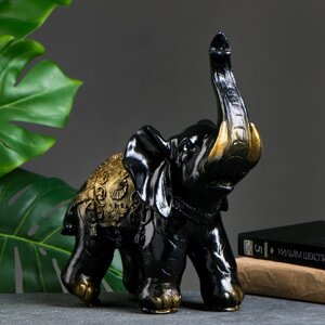 Копилка 'Слон' черный, 30х25см