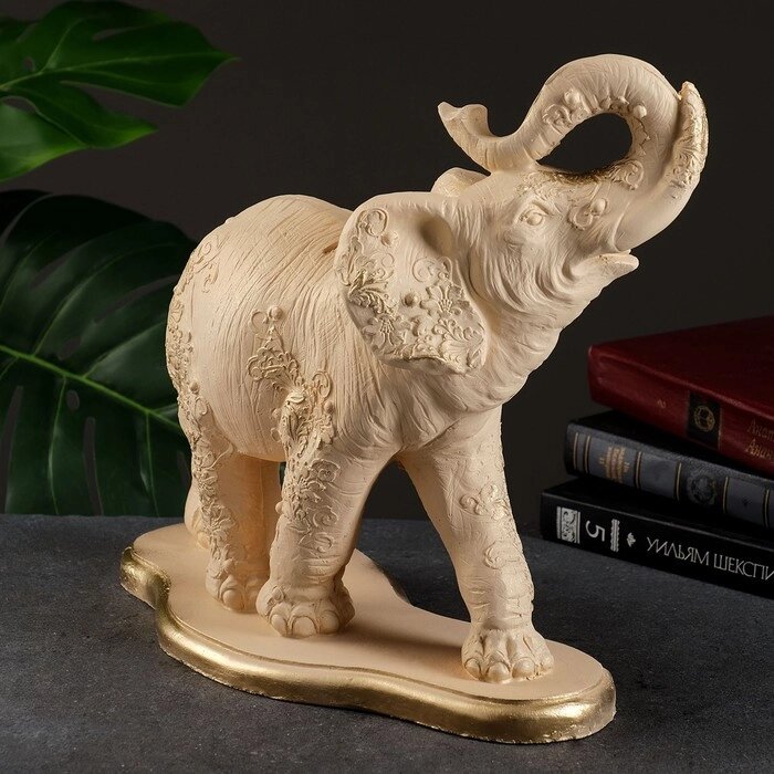 Копилка 'Слон индийский' слоновая кость, 32х15х36см от компании Интернет-магазин "Flap" - фото 1