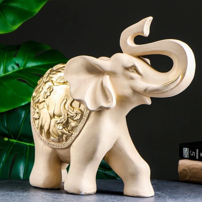 Копилка 'Слон сафари' слоновая кость, 30х35х17см от компании Интернет-магазин "Flap" - фото 1