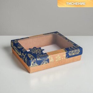 Коробка подарочная, упаковка, Море'23.5 х 20.5 х 5.5 см