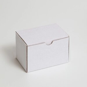 Коробка самосборная, белая, гофрокартон, 15 х 10 х 10 см (комплект из 10 шт.)