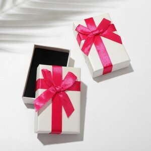 Коробочка подарочная под набор 'Малина'5x8, цвет бело-розовый (комплект из 6 шт.)